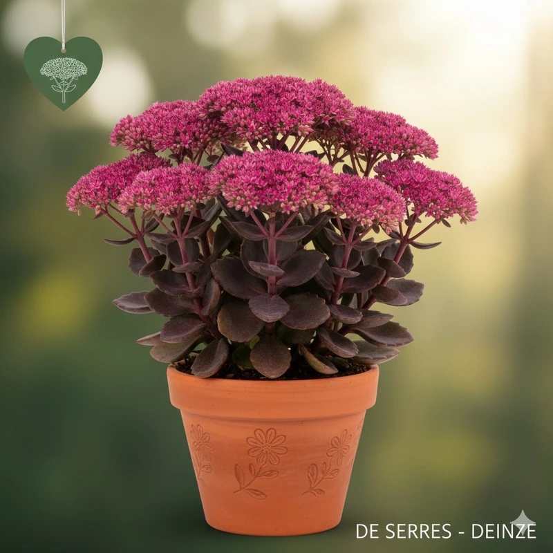 Sedum telephium 'José Aubergine' P9