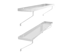 set van 2 schappen / set de 2 étagères - 86 x 15 c