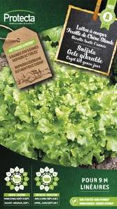 snijsla gele gekrulde