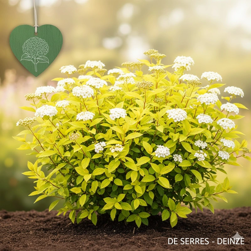 Spiraea japonica 'White Gold' C (25- 30)