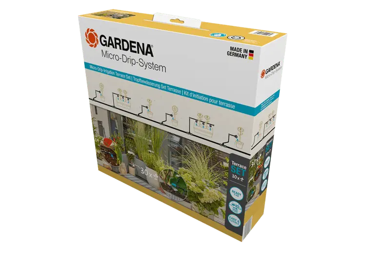 start set voor terras