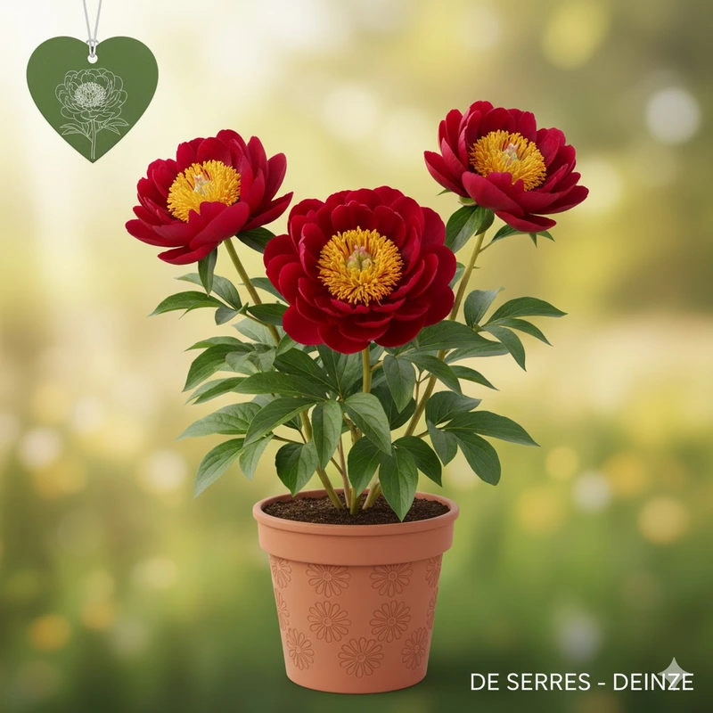 Paeonia lactiflora 'Sword Dance' C1