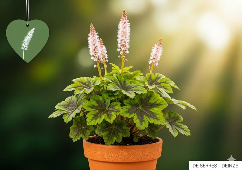 Tiarella cordifolia 'Sugar And Spice' P9