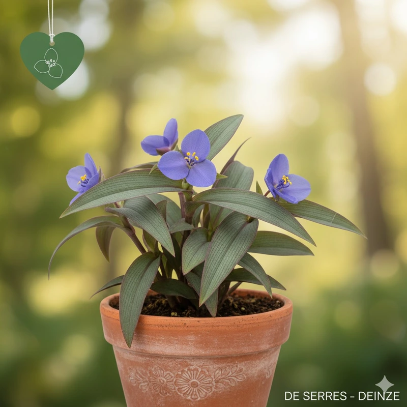 Tradescantia andersoniana 'Zwanenburg Blue' P9