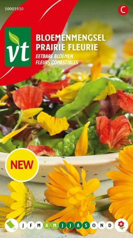 VT BLOEMENMENGSEL EETBARE BLOEMEN