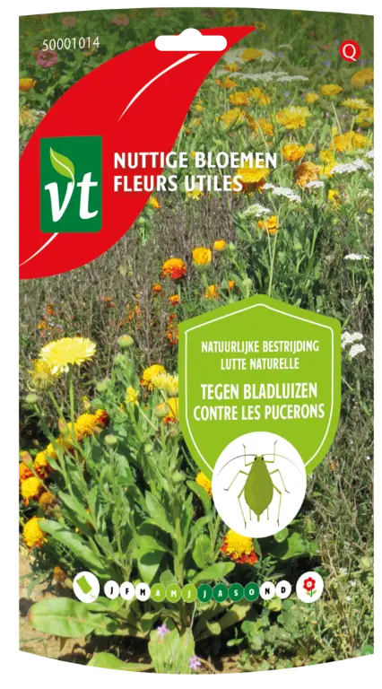 VT DY NUTTIGE BLOEMEN TEGEN BLADLUIZEN