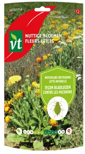 VT DY NUTTIGE BLOEMEN TEGEN BLADLUIZEN