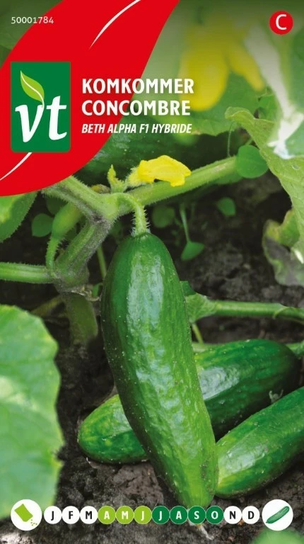 VT KOMKOMMER BETH ALPHA F1 HYBRIDE