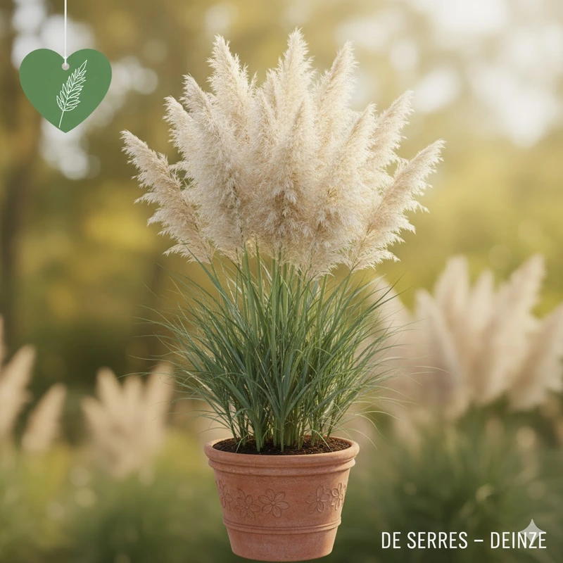 Cortaderia selloana 'White Plume' P10.5