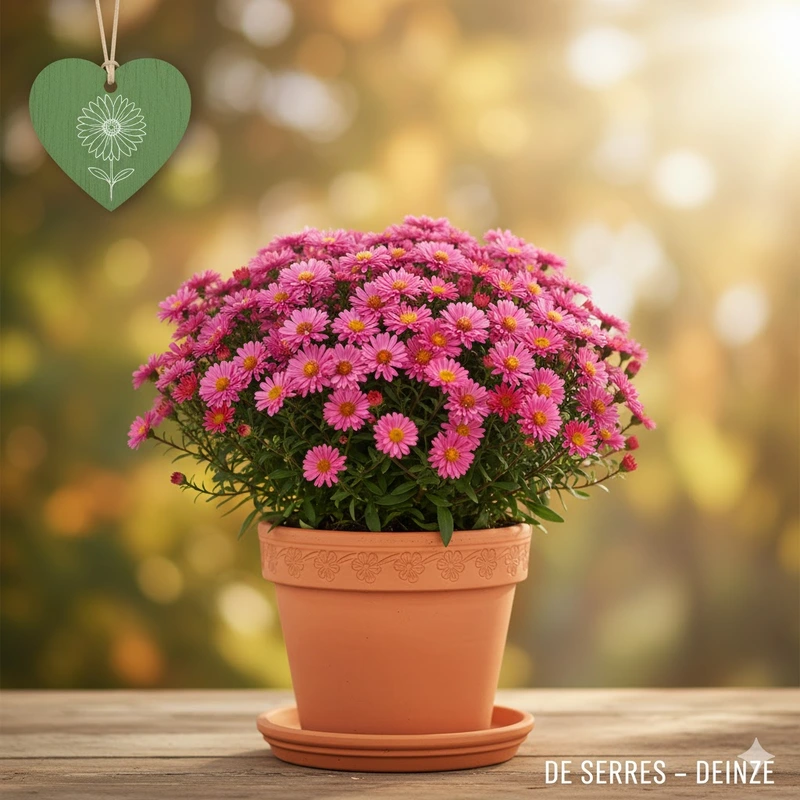 Aster dumosus 'Wood´s Pink' P11