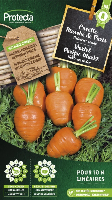 wortel parijse markt 